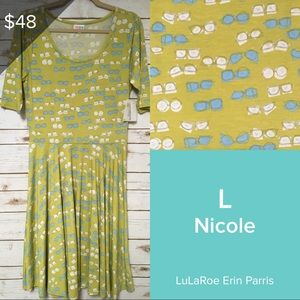 Large LuLaRoe Nicole Dress